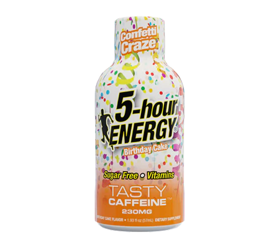 5-Hour Extra Confetti 12/1.93 fl.oz.