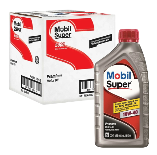 Mobil Super - 10W40 6/1qt