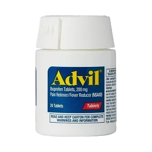 Advil 200mg 24 Caplet Bottle