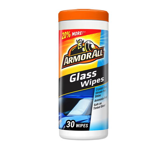 Armor All Glass Cleaner 30 Wipes