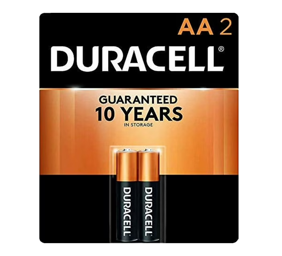 Duracell Alkaline Battery AA-2