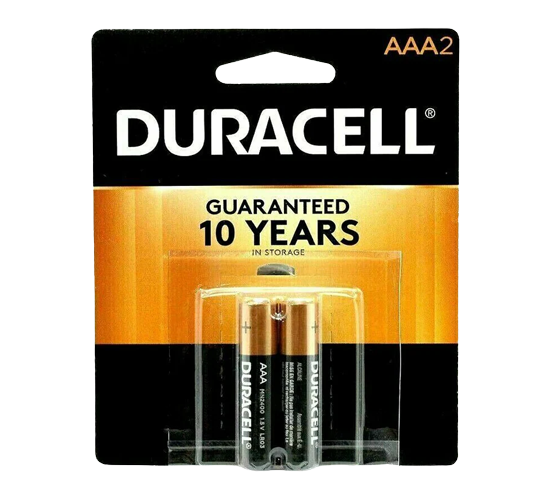 Duracell Alkaline Battery AAA-2