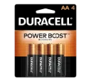 Duracell Alkaline Battery AA-4