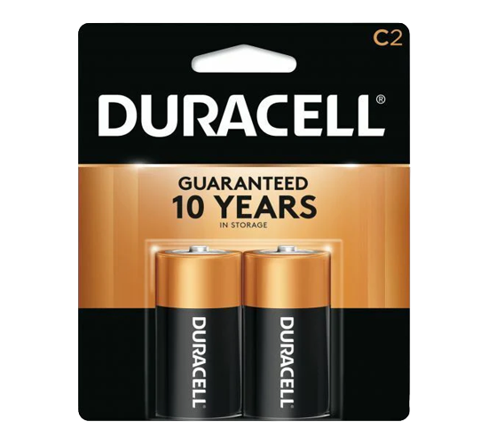 Duracell Alkaline Battery C-2
