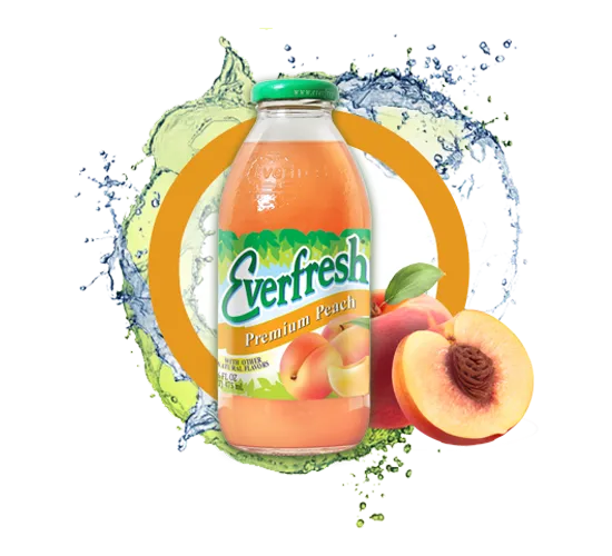 Everfresh Premium Peach 16 fl.oz. 12CS