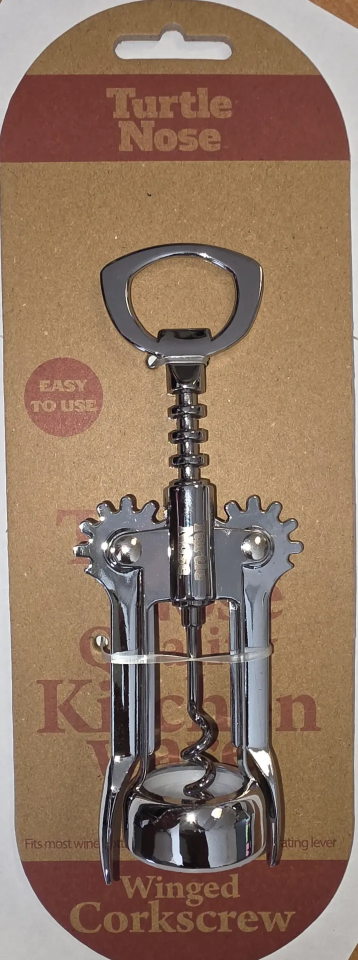 Turtle Nose Winged Corkscrew 12pk