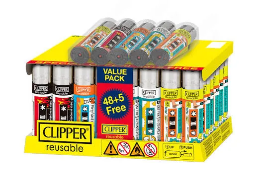 Clipper reusable Lighter 48+3